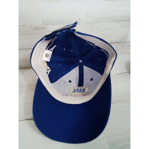 Napa Racing Michael Waltrip 55 Toyota/Cap Blue And Yellow - Picture 10 of 12